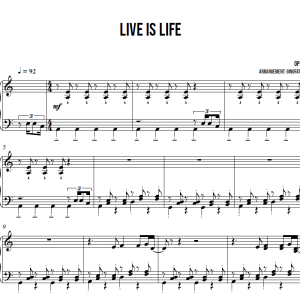 Live is life - Opus