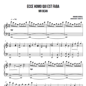 Ecce homo qui est faba - Mr Bean