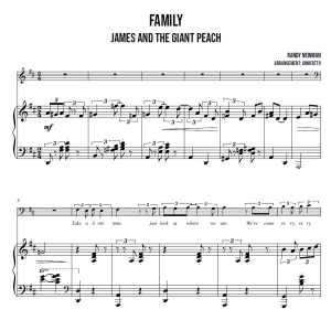 Family - James and the giant peach