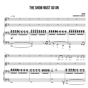 The show must go on - Queen