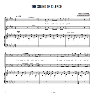 The sound of silence - Simon & Garfunkel