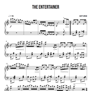The entertainer - Scott Joplin